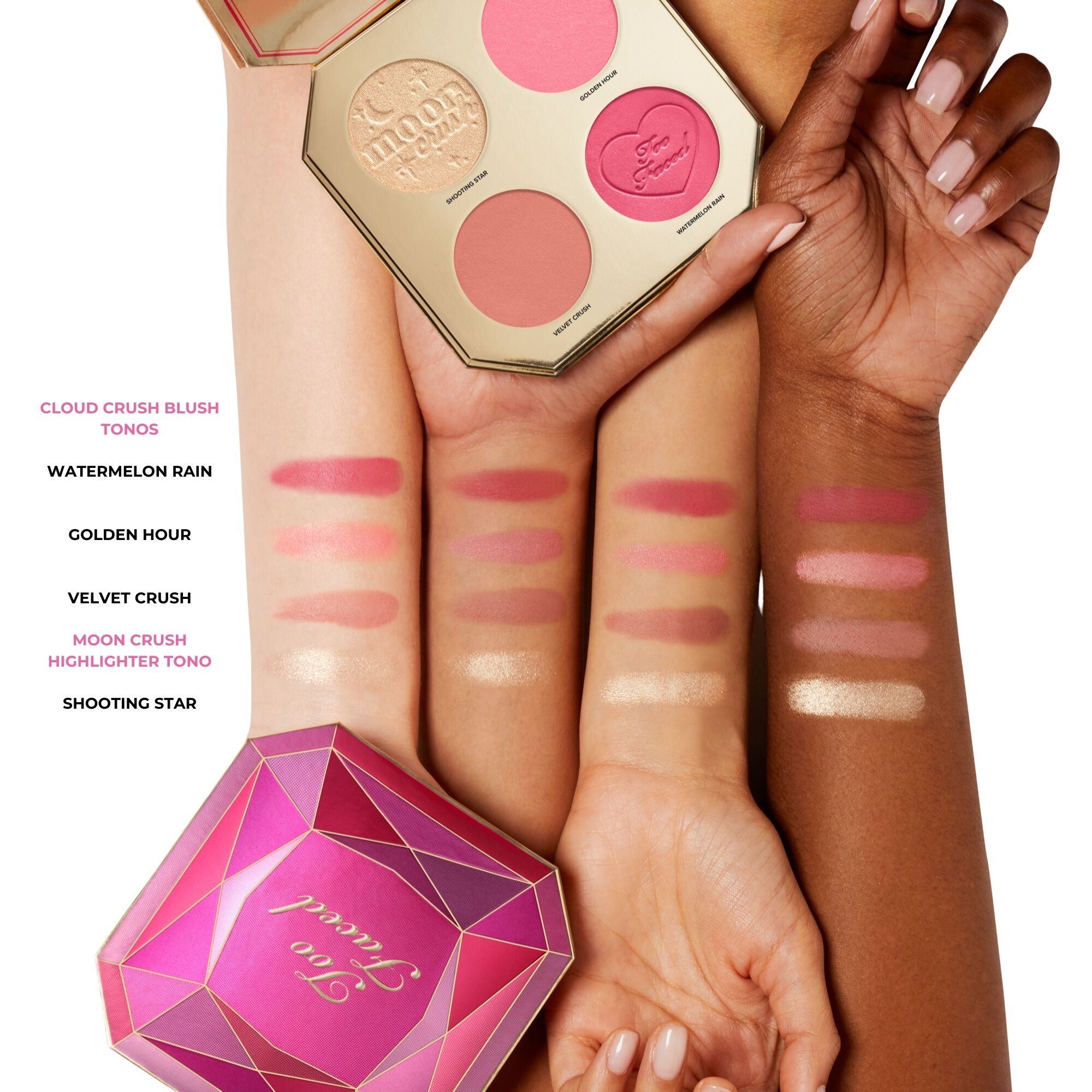 JEWEL CRUSH (PALETA DE RUBORES E ILUMINADORES)
